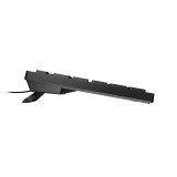 Natec Herring US tastiera multimedia slim nero