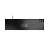 Natec Herring US tastiera multimedia slim nero