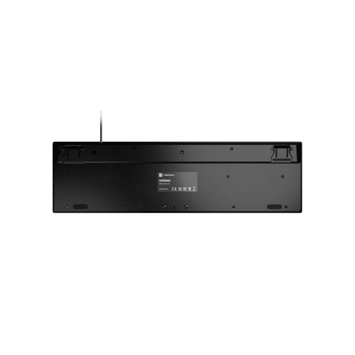 Natec Herring US tastiera multimedia slim nero