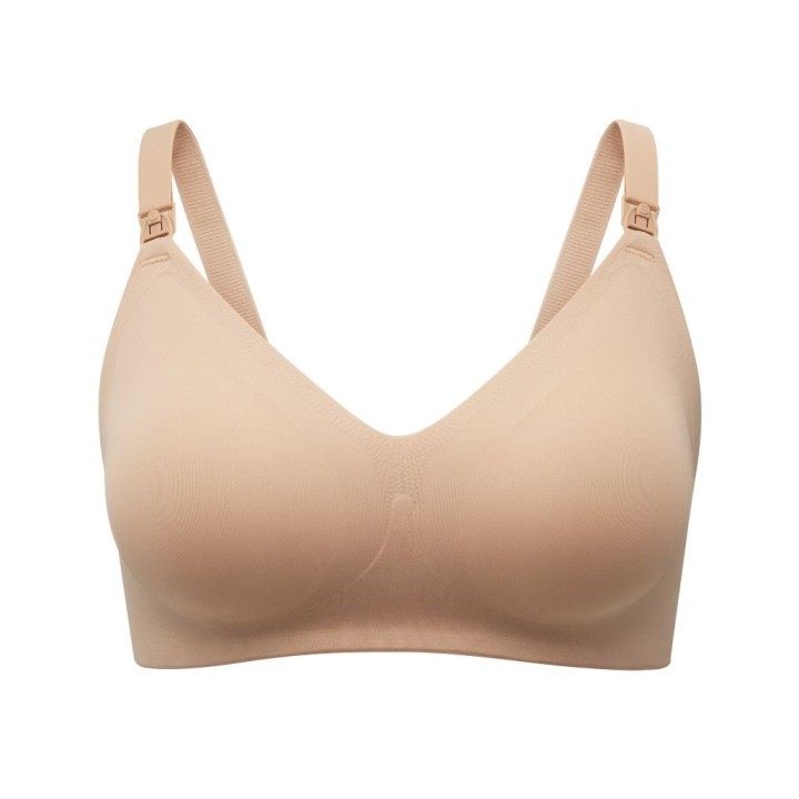 Momcozy YN21 Reggiseno Premaman Allattamento Pelle 2XL | Reggiseno | Allattamento | Beige