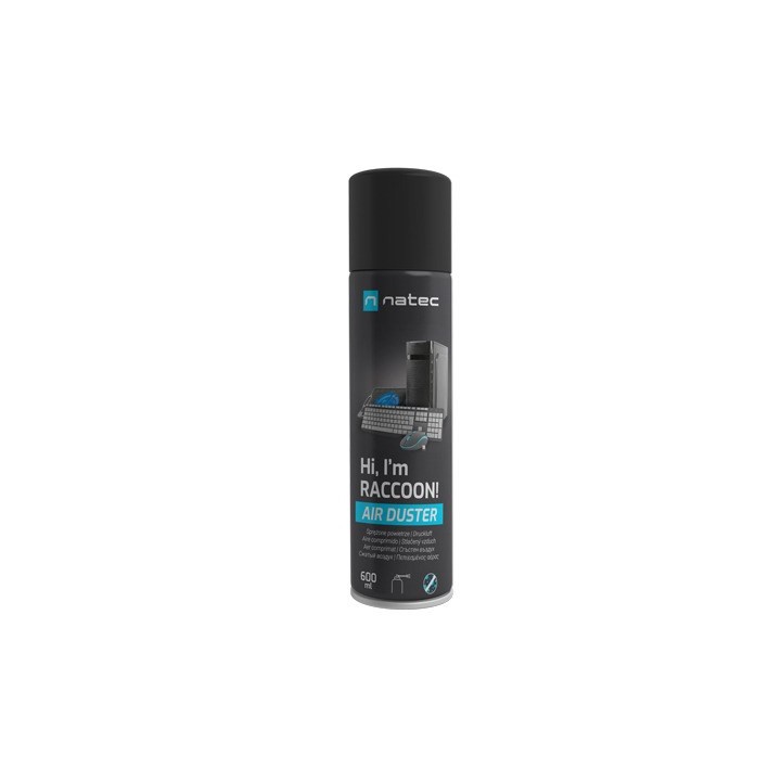 Natec Raccoon NSC-1763 Aria compressa 600 ml