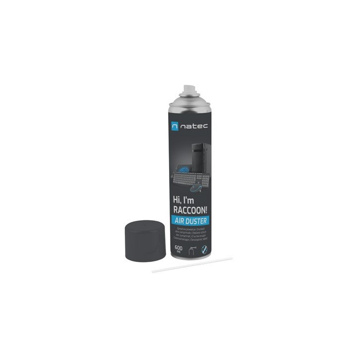 Natec Raccoon NSC-1763 Aria compressa 600 ml