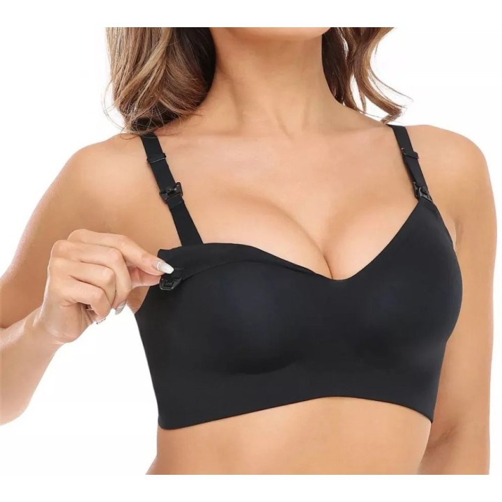 Momcozy YN21 Reggiseno Allattamento Taglia S Nero
