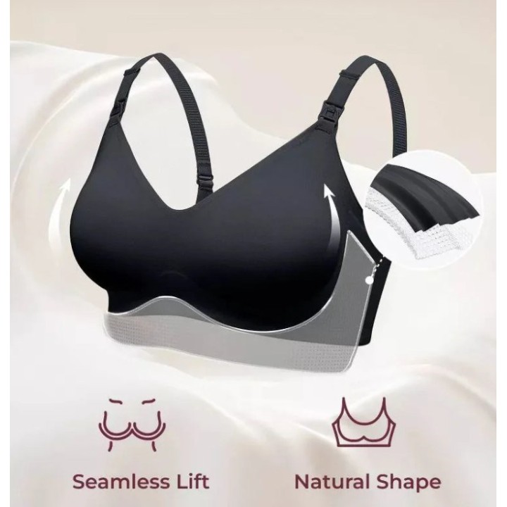 Momcozy YN21 Reggiseno Allattamento Taglia S Nero