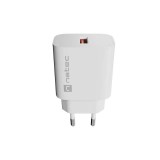 Caricabatterie da parete NATEC RIBERA 1X USB-A 18W bianco