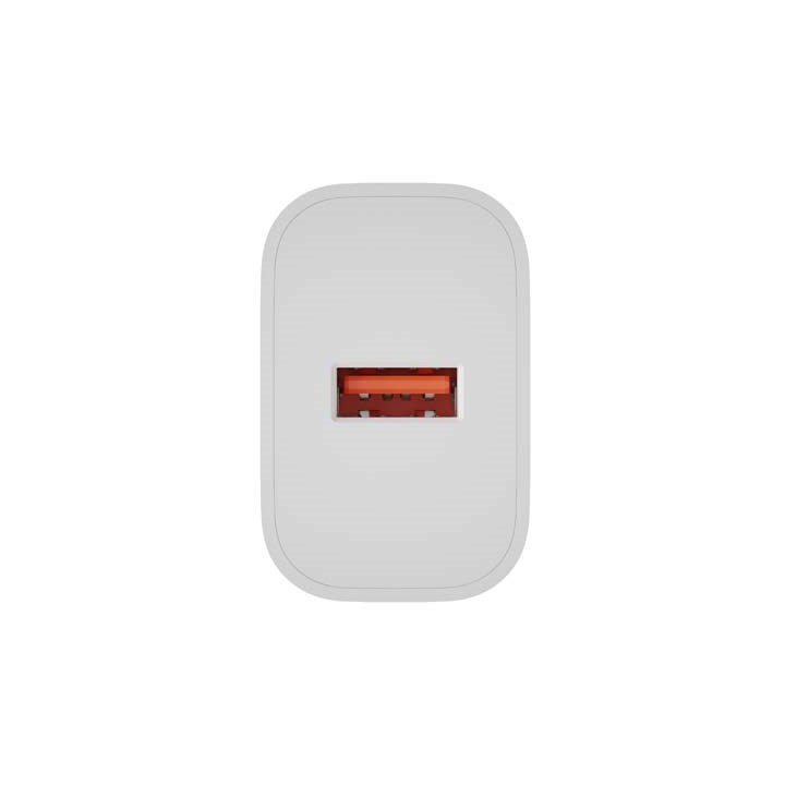 Caricabatterie da parete NATEC RIBERA 1X USB-A 18W bianco