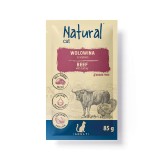 NATURAL Manzo con tacchino - cibo umido per gatti - 85g