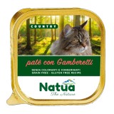 NATUA Country Gamberetti - cibo umido gatti - 100g