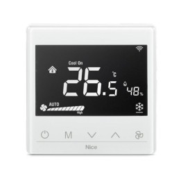 Nice Fan2-Control Termostato bianco di controllo temperatura