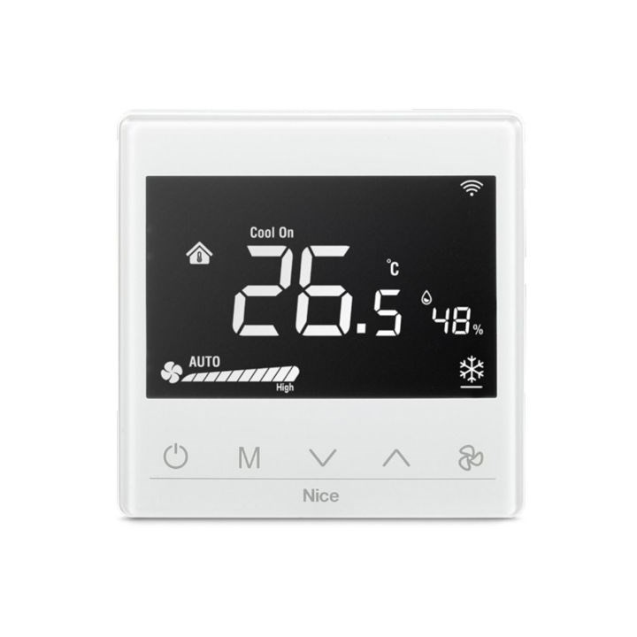 Nice Fan2-Control Termostato bianco di controllo temperatura