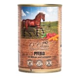 O'CANIS Carne di cavallo con verdure e semi di lino - Cibo umido per cani - 400 g