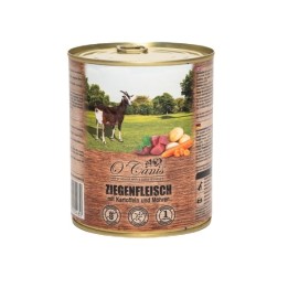 O'CANIS Cibo umido per cani in scatola - capra con patate - 800 g