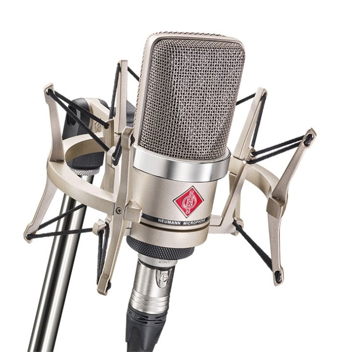 Neumann TLM 102 NI Studio-Set - microfono condensatore a diaframma grande con shock mount nichel