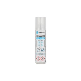 Alcol isopropilico Natec Raccoon IPA spray detergente 250 ml