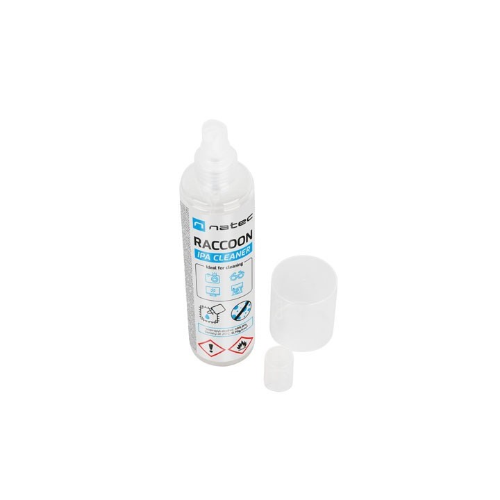 Alcol isopropilico Natec Raccoon IPA spray detergente 250 ml