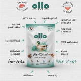 OLLO Air-Dried strisce di anatra - snack per cani - 80g
