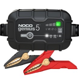 NOCO GENIUS5 5A Caricabatterie per batterie 6V/12V con funzione di mantenimento e desolfatazione