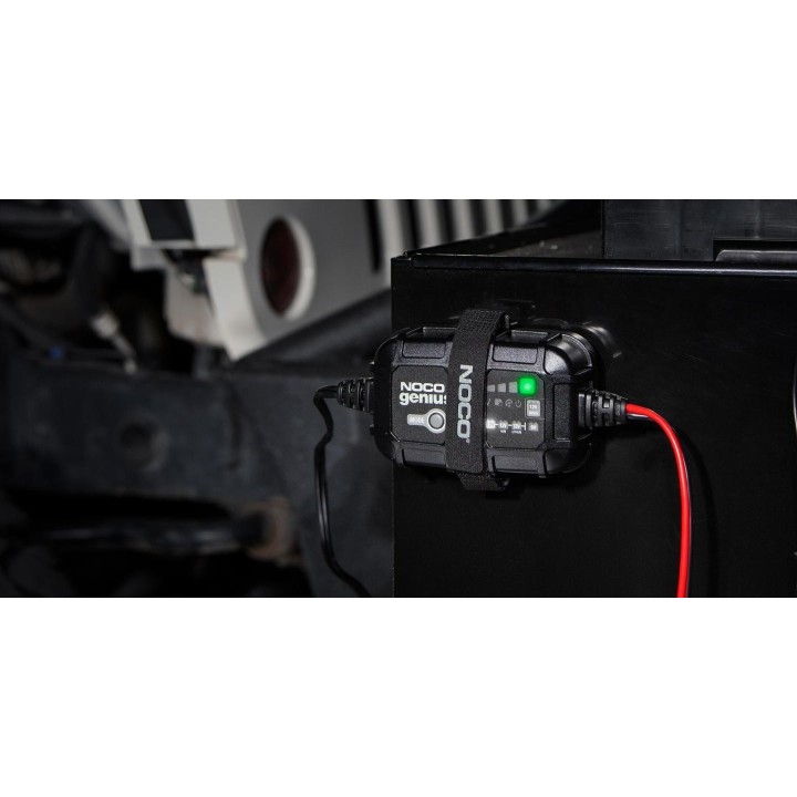 NOCO GENIUS5 5A Caricabatterie per batterie 6V/12V con funzione di mantenimento e desolfatazione