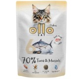 OLLO Cat No. 6 Tonno e cozze - cibo umido per gatti - 85g