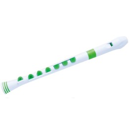 NUVO Recorder+ registratore soprano bianco e verde