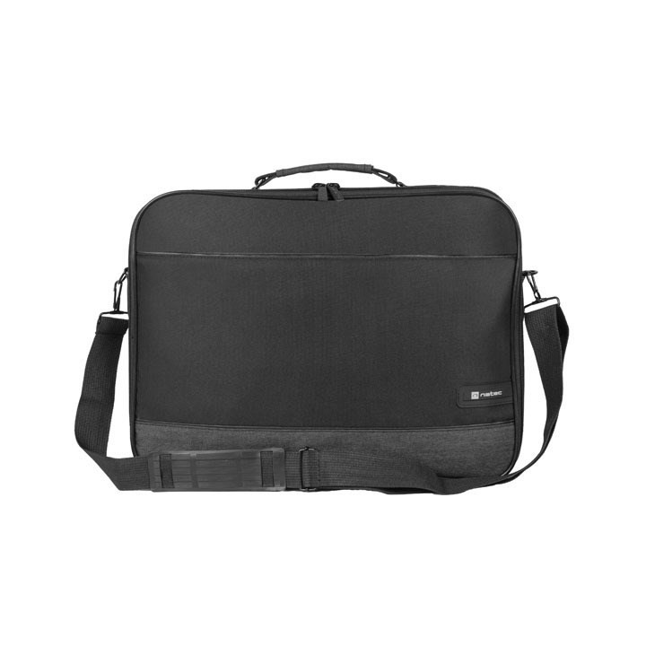 NATEC Impala 2 35.8 cm (14.1 ) Borsa Messenger Nero Grigio