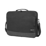 NATEC Impala 2 35.8 cm (14.1 ) Borsa Messenger Nero Grigio