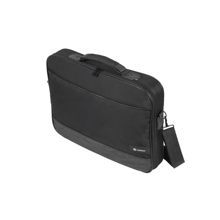 NATEC Impala 2 35.8 cm (14.1 ) Borsa Messenger Nero Grigio