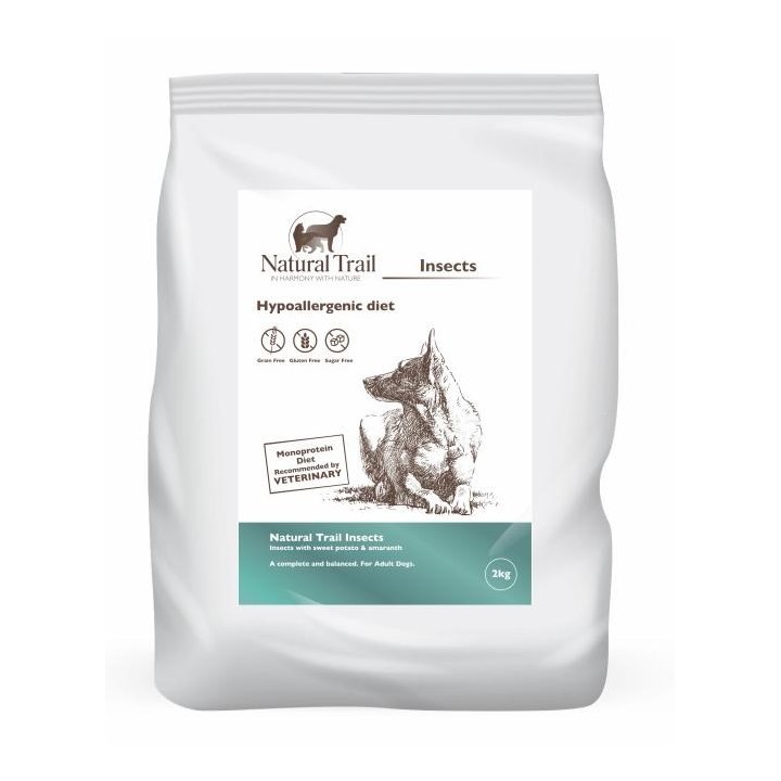 NATURAL TRAIL Premium Insetti - cibo secco per cani - 2kg
