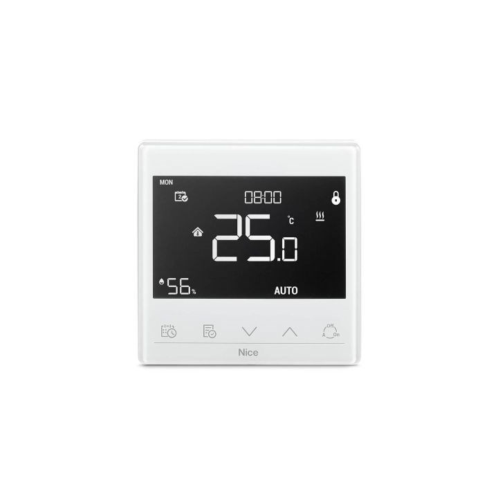 Nice Warm-Control Termostato bianco per riscaldamento a pavimento