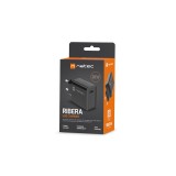 NATEC CARICABATTERIE DA RETE RIBERA USB-C 20W PD