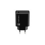 NATEC CARICABATTERIE DA RETE RIBERA USB-C 20W PD
