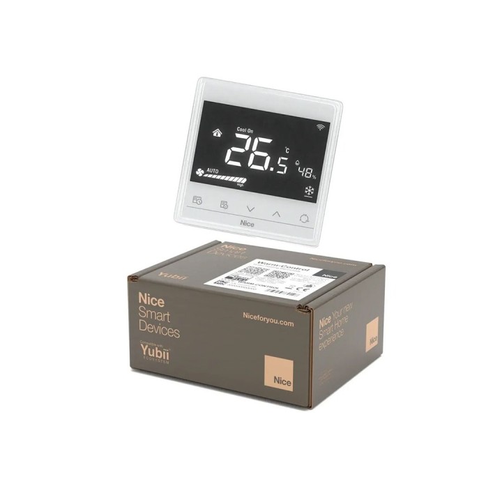 Nice Warm-Control Termostato bianco per riscaldamento a pavimento