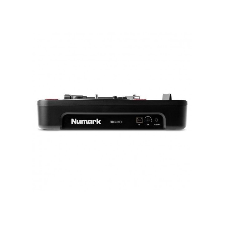 Numark PT01 Scratch - giradischi portatile semiautomatico con interruttore scratch DJ