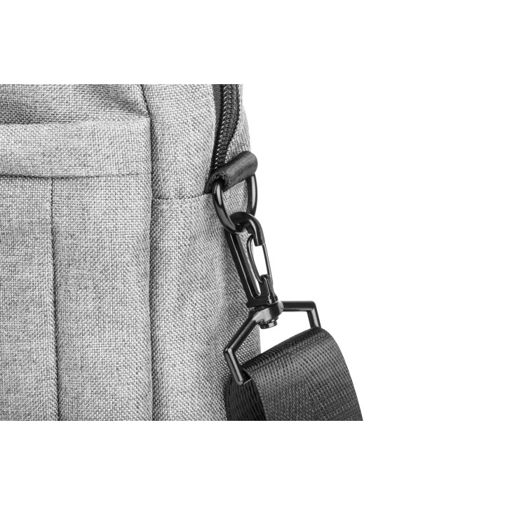 NATEC Mustela borsa per notebook 15.6' grigio