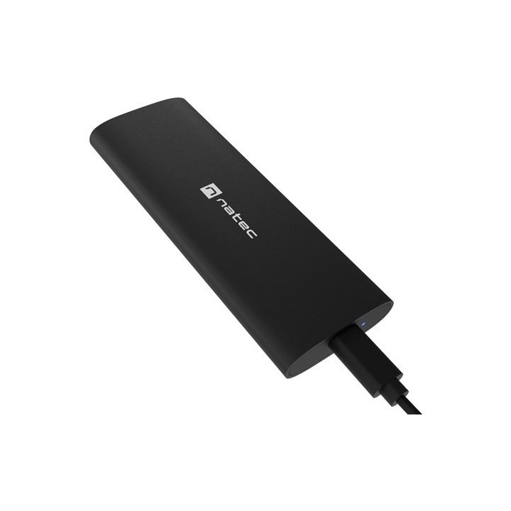 NATEC NKZ-2286 contenitore unità di archiviazione SSD nero M.2