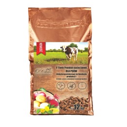 O'CANIS manzo premium con miglio, patate e barbabietola rossa - cibo secco per cani - 12kg