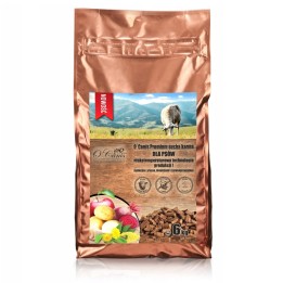 O'CANIS agnello premium con miglio, patate e barbabietola rossa - cibo secco per cani - 6kg