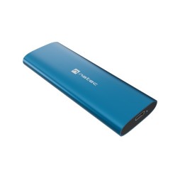 NATEC RHINO M.2 NVME LITE esterno SSD enclosure USB-C 3.2 GEN 2 blu orizzonte