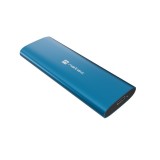 NATEC RHINO M.2 NVME LITE esterno SSD enclosure USB-C 3.2 GEN 2 blu orizzonte