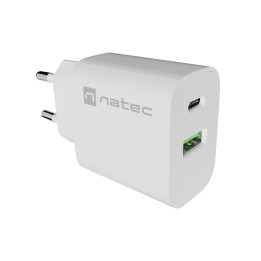 NATEC Ribera universale bianco AC ricarica veloce interno