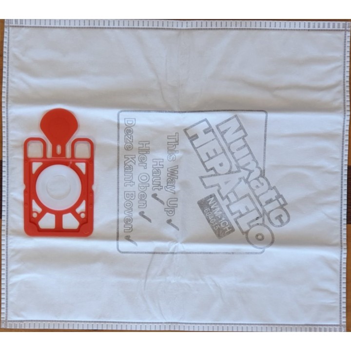 Numatic HEPA-flo NVM1CH 9L Sacchetti per aspirapolvere Henry Hetty Harry 10 pz