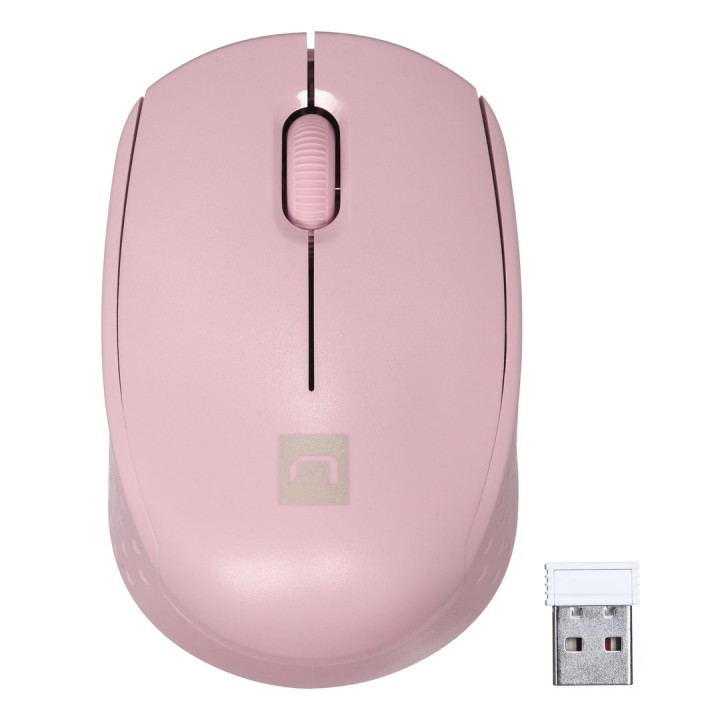 NATEC STORK mouse Home ambidestro RF wireless + USB Type-A ottico 1600 DPI