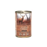 O'CANIS Cibo umido per cani in scatola - cervo con grano saraceno - 400 g