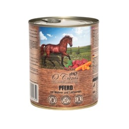 O'CANIS Cibo umido per cani in scatola - cavallo con patate- 800 g