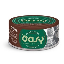 OASY More Love Pollo con tacchino - cibo umido per gatti - 70g