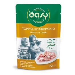 OASY More Love Tonno con granchio - cibo umido per gatti - 70g