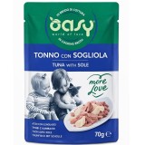 OASY More Love Tonno con sogliola - cibo umido per gatti - 70g