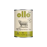 OLLO Pure Manzo e trippa verde - cibo umido per cani - 850g