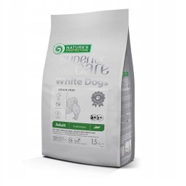 NATURE'S PROTECTION Superior Care White dog Small breeds Insetto - cibo secco per cani - 1 5kg