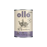 OLLO Umami Anatra e tacchino - cibo umido cani - 850g